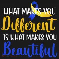 What Makes You Different Is What Makes You Beautiful Down Syndrome Women's Tank Top thumb 5