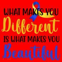 What Makes You Different Is What Makes You Beautiful Down Syndrome Santa Hat thumb 1