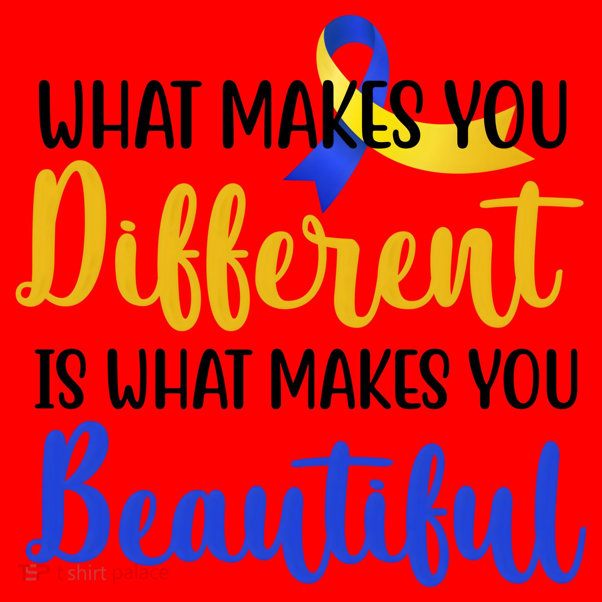 What Makes You Different Is What Makes You Beautiful Down Syndrome Santa Hat