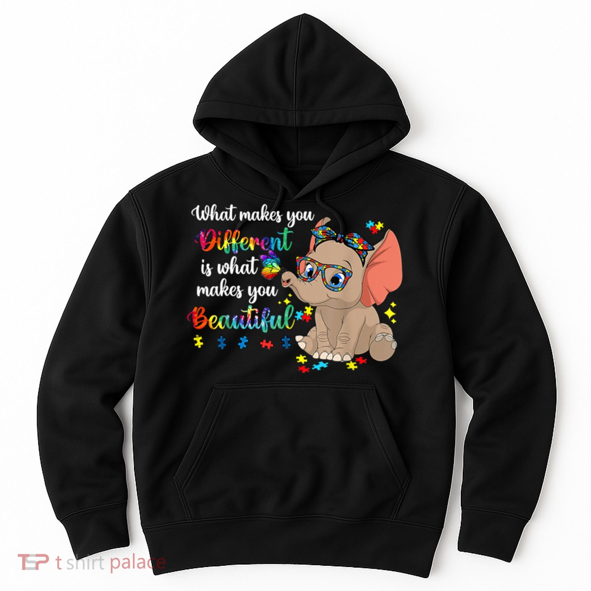 What Makes You Different Is What Makes You Beautiful Autism Hoodie