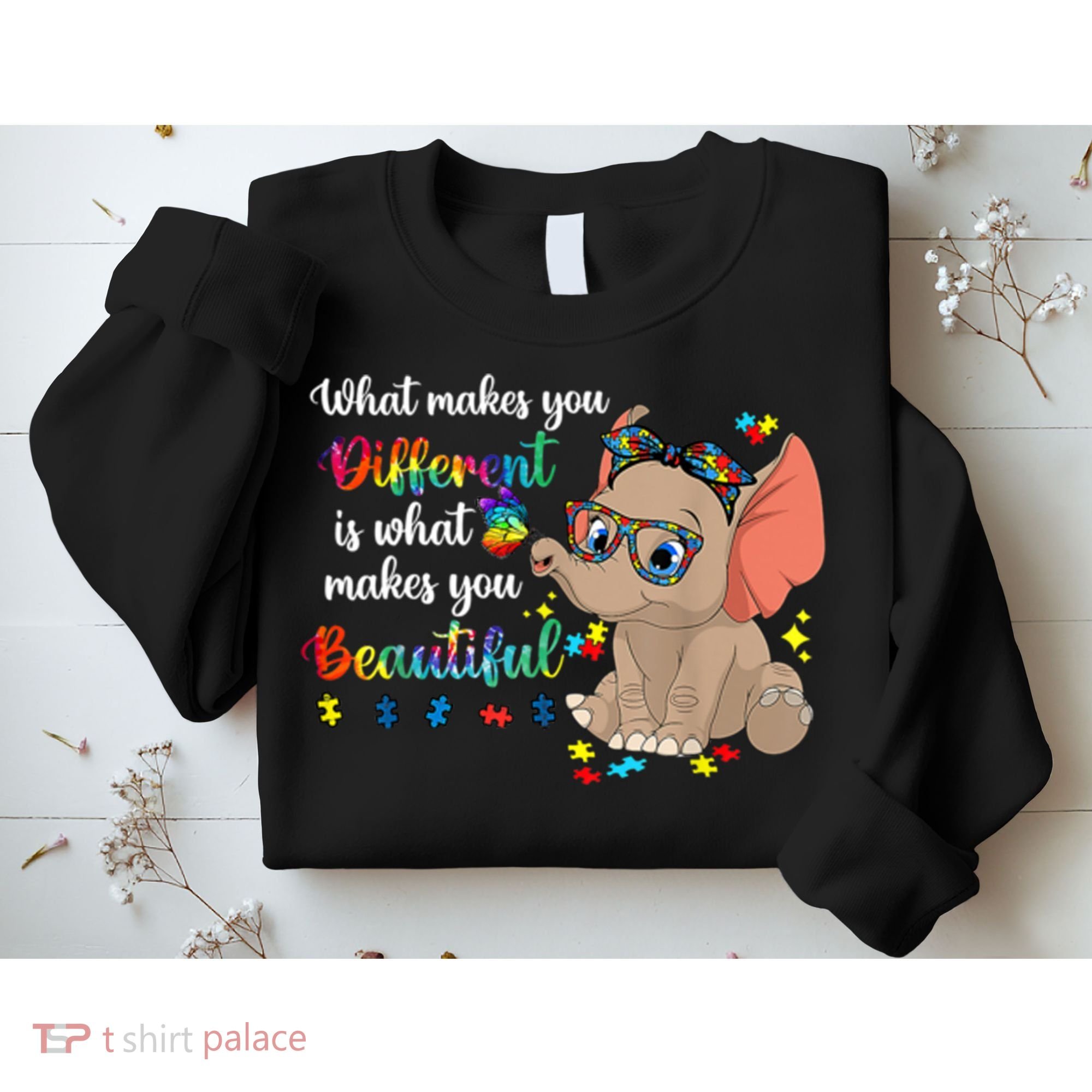 What Makes You Different Is What Makes You Beautiful Autism Sweatshirt