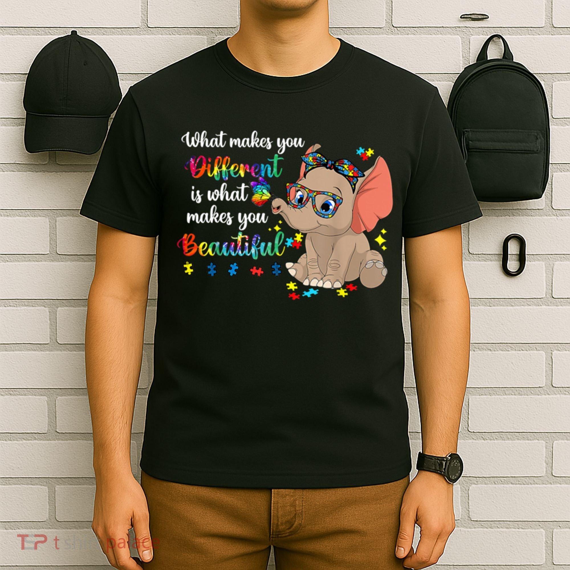What Makes You Different Is What Makes You Beautiful Autism T-Shirt