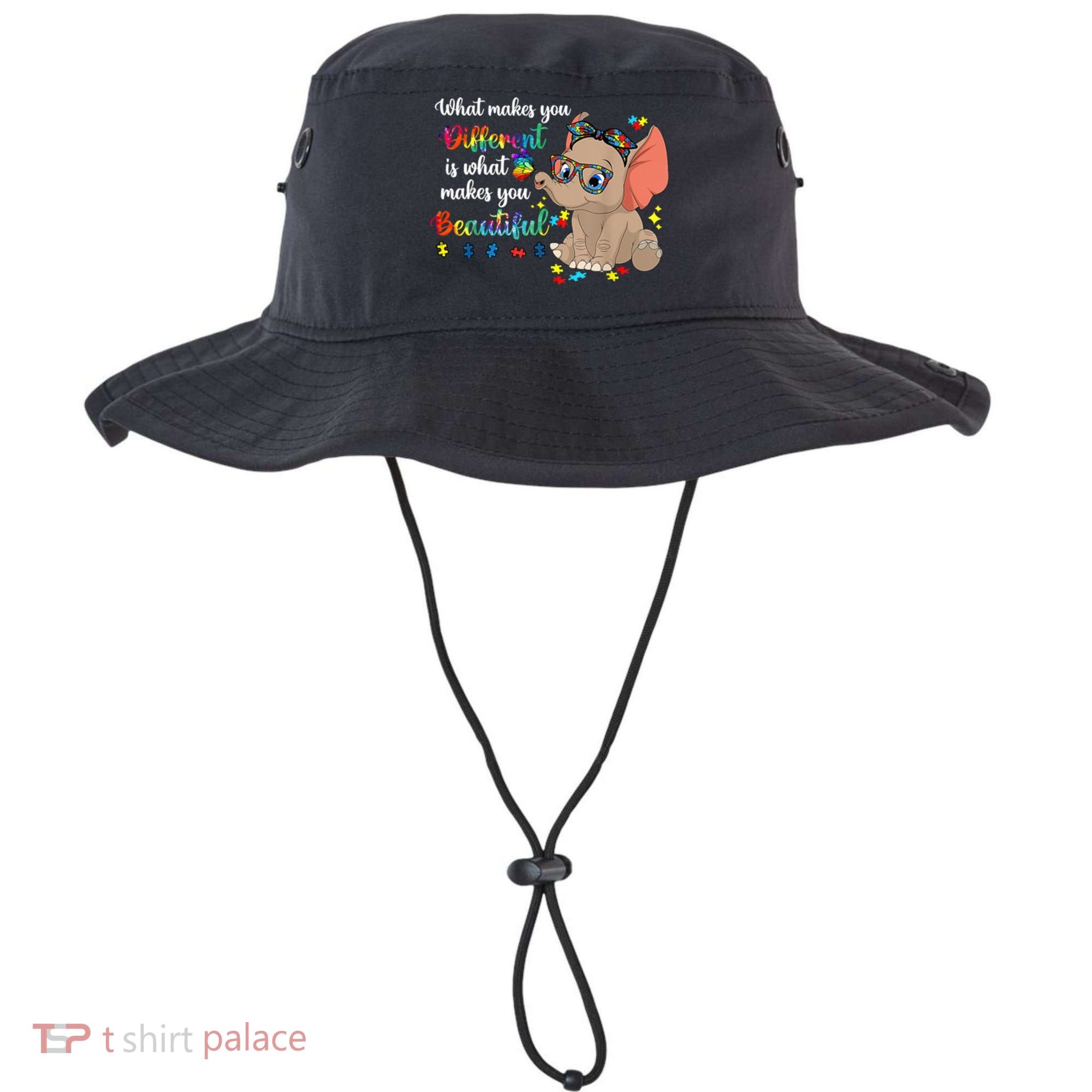 What Makes You Different Is What Makes You Beautiful Autism Bucket Hat