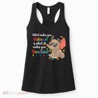 What Makes You Different Is What Makes You Beautiful Autism Women's Tank Top thumb 0