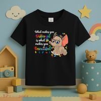 What Makes You Different Is What Makes You Beautiful Autism Toddler T-Shirt thumb 3
