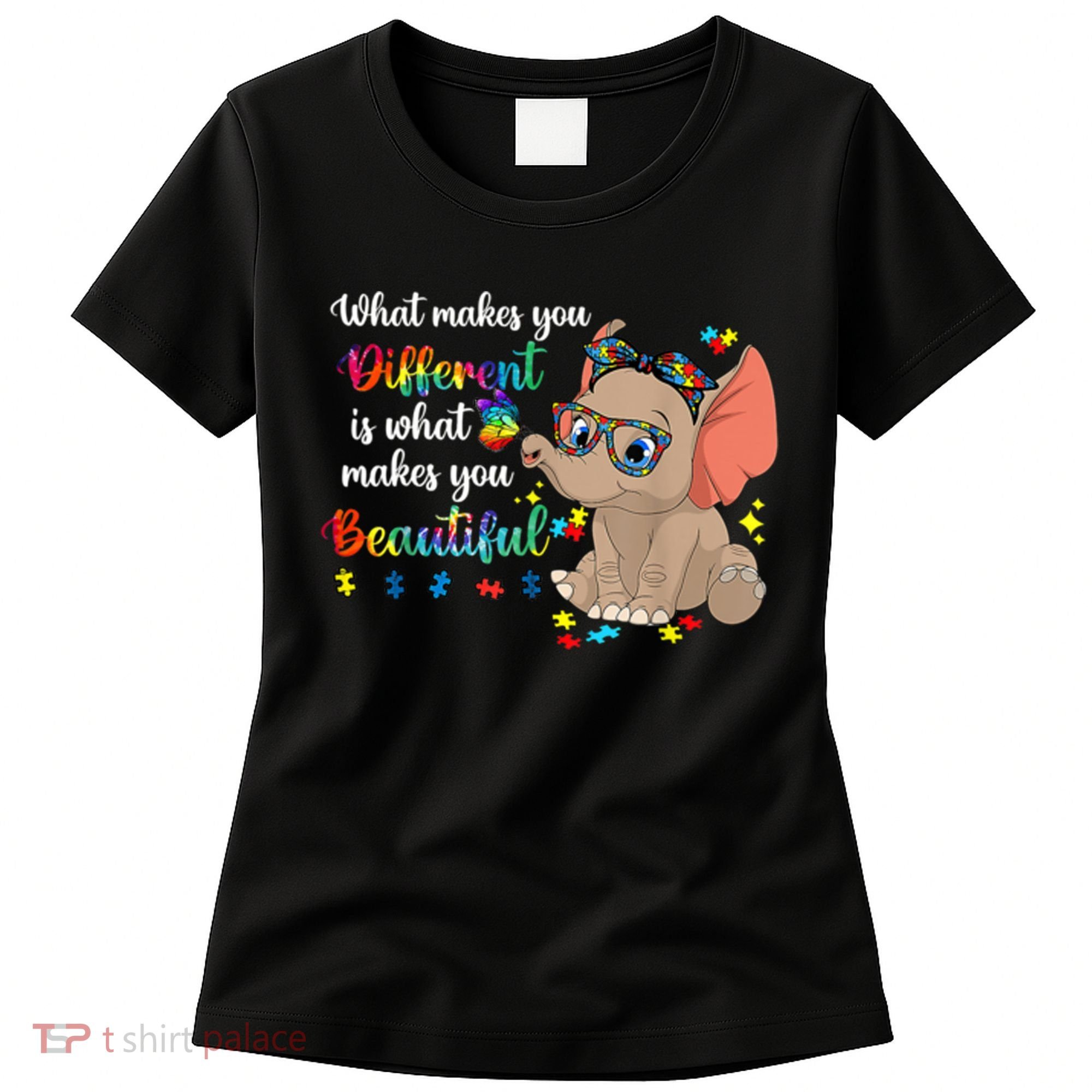 What Makes You Different Is What Makes You Beautiful Autism Women's T-Shirt