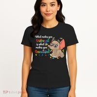What Makes You Different Is What Makes You Beautiful Autism Women's T-Shirt thumb 4