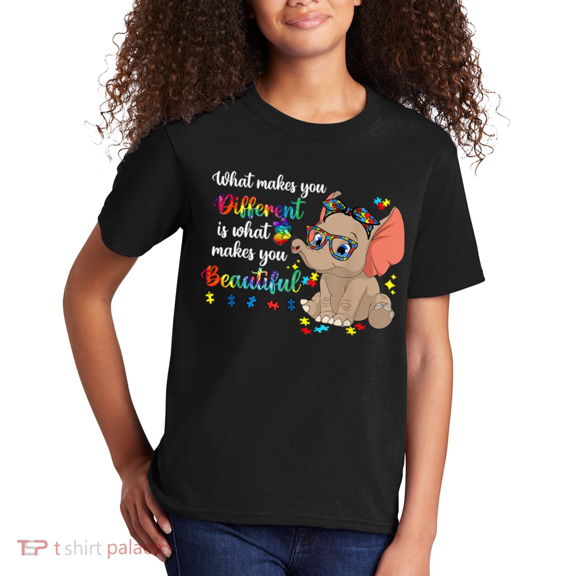 What Makes You Different Is What Makes You Beautiful Autism Kids T-Shirt