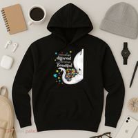 What Makes You Different Elephant Mom Autism Child Awareness Hoodie thumb 3