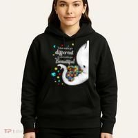 What Makes You Different Elephant Mom Autism Child Awareness Hoodie thumb 5