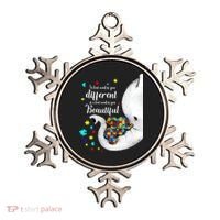 What Makes You Different Elephant Mom Autism Child Awareness Ornament thumb 0