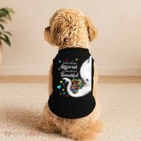 What Makes You Different Elephant Mom Autism Child Awareness Doggie Tank thumb 2