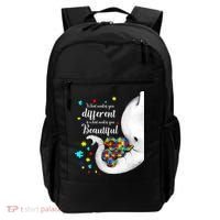 What Makes You Different Elephant Mom Autism Child Awareness Backpack thumb 0