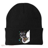 What Makes You Different Elephant Mom Autism Child Awareness Beanie thumb 0