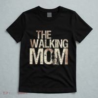 Walking Mom Zombie Woman And Mother's Day Apocalypse T-Shirt thumb 5