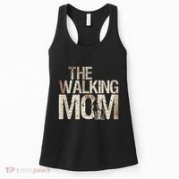 Walking Mom Zombie Woman And Mother's Day Apocalypse Women's Tank Top thumb 0