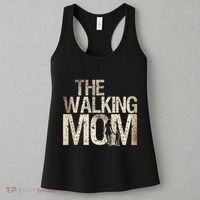 Walking Mom Zombie Woman And Mother's Day Apocalypse Women's Tank Top thumb 3