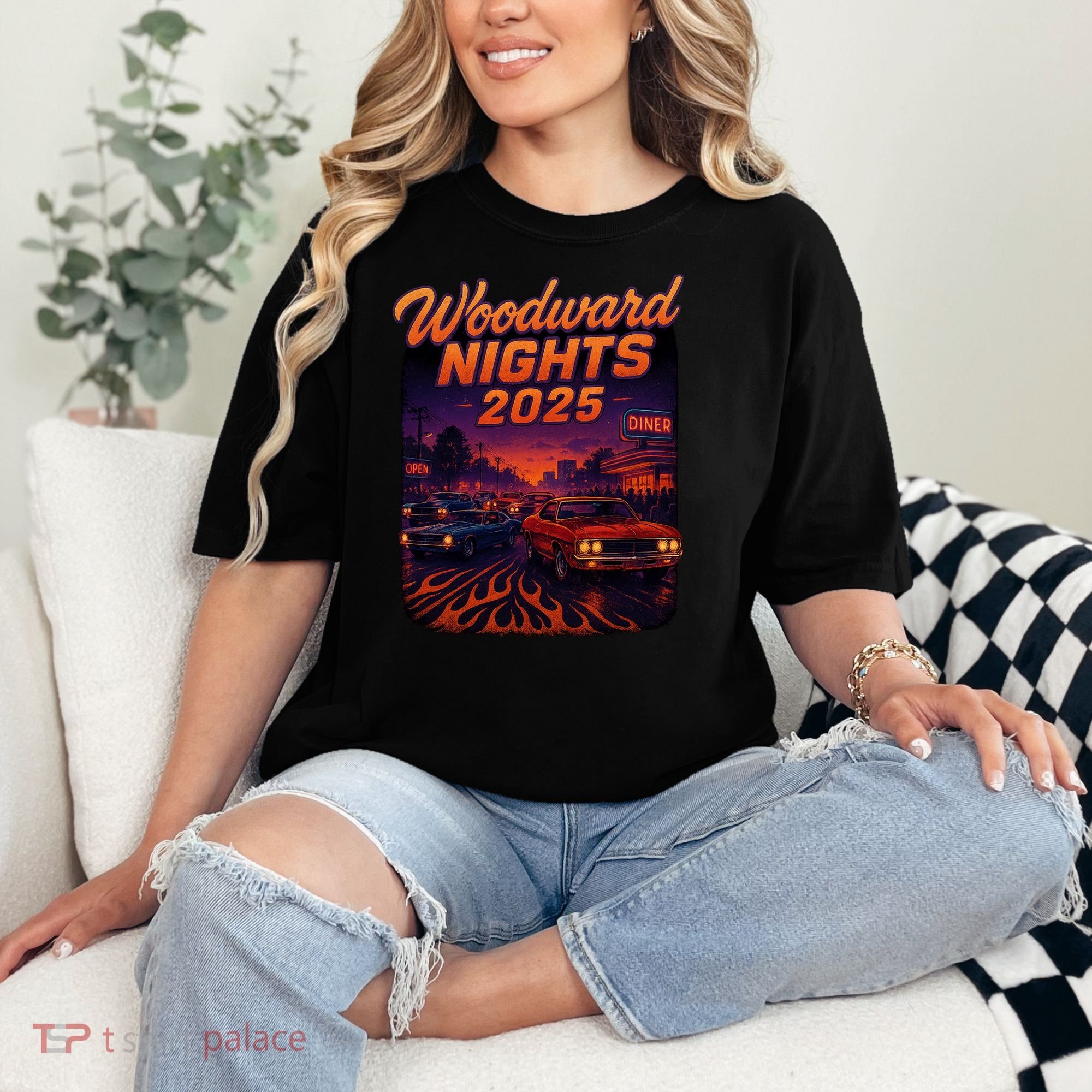 Woodward Nights 2025 Comfort Colors T-Shirt