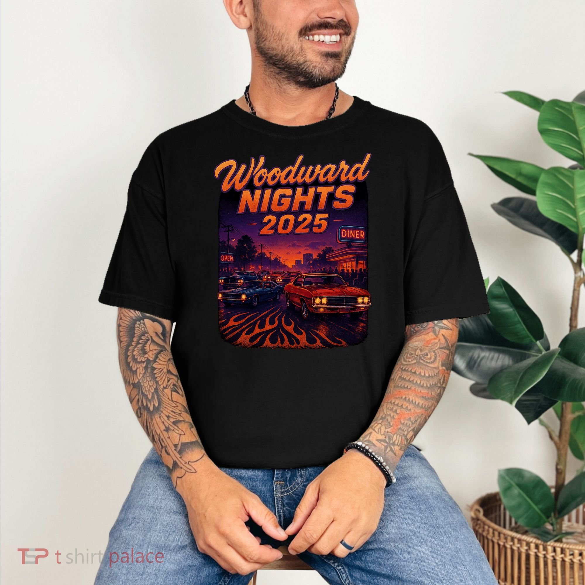 Woodward Nights 2025 Comfort Colors T-Shirt