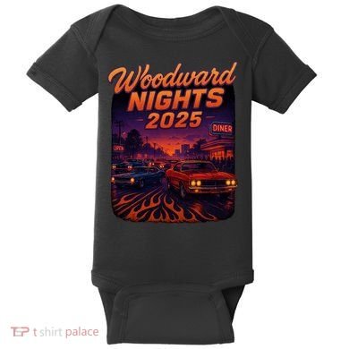 Woodward Nights 2025 Baby Bodysuit