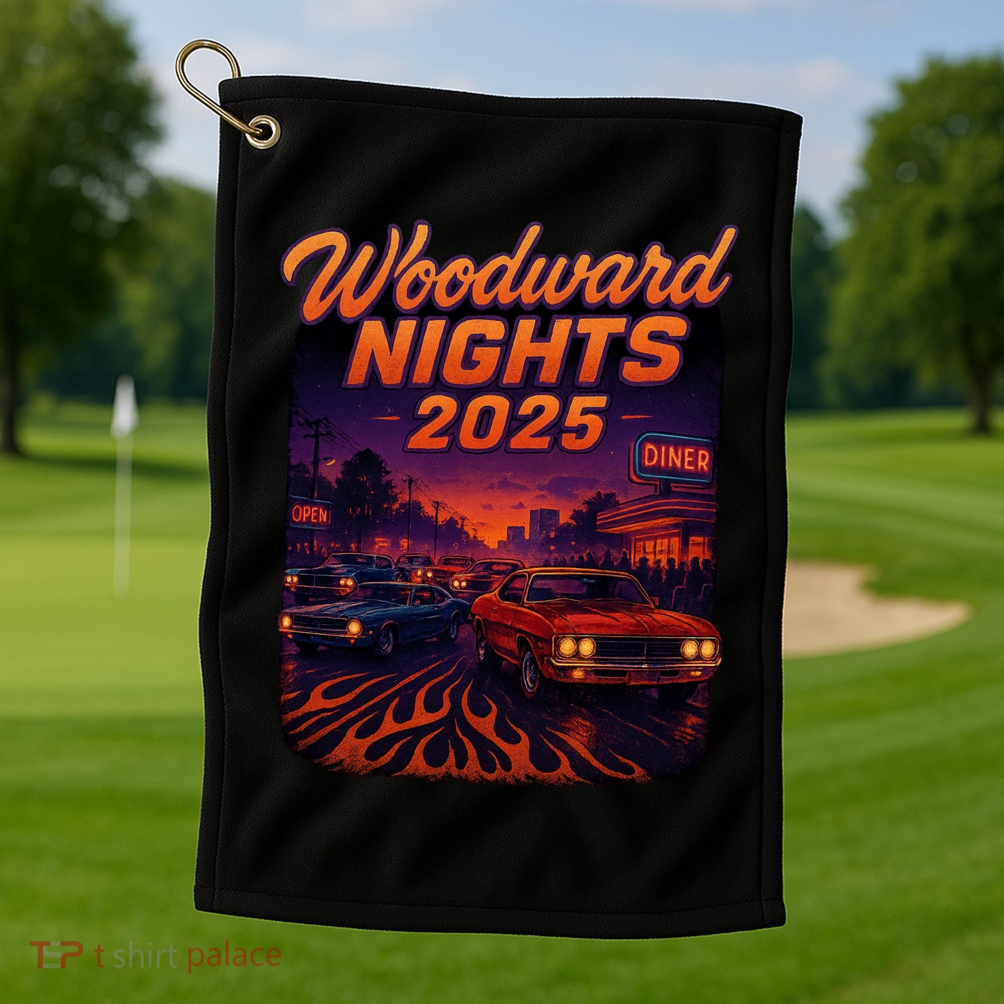 Woodward Nights 2025 Golf Towel