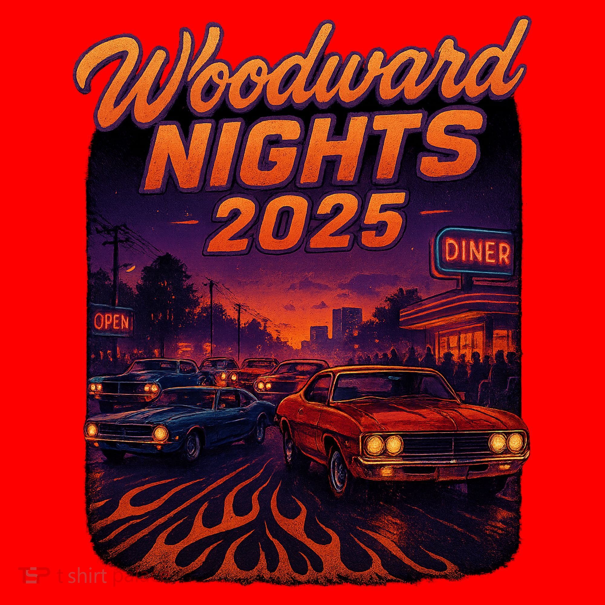 Woodward Nights 2025 Santa Hat