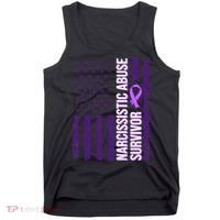 World Narcissistic Abuse Awareness Survivor Tank Top thumb 0