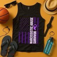 World Narcissistic Abuse Awareness Survivor Tank Top thumb 4