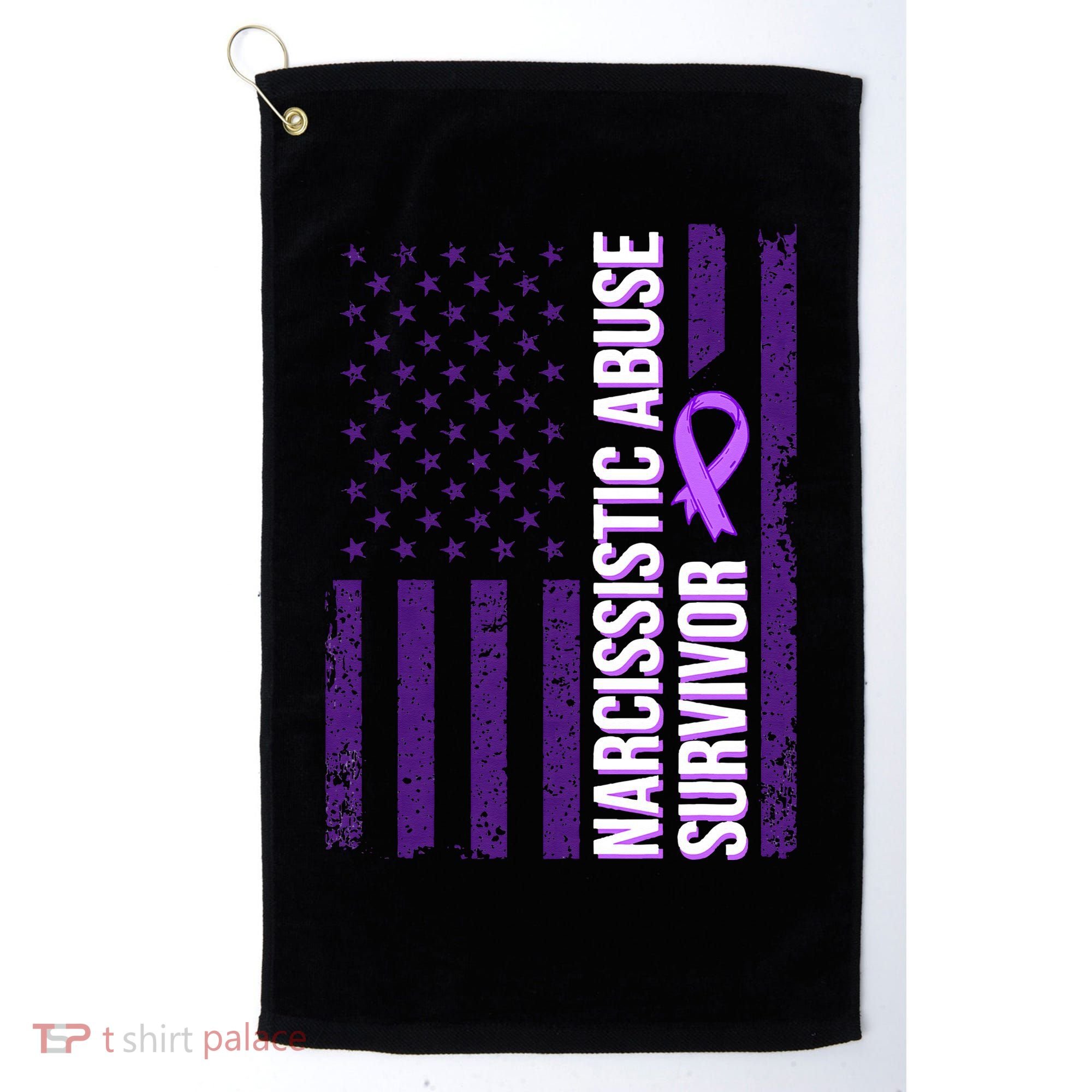 World Narcissistic Abuse Awareness Survivor Golf Towel