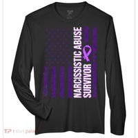 World Narcissistic Abuse Awareness Survivor Zone Performance Long-Sleeve T-Shirt thumb 0