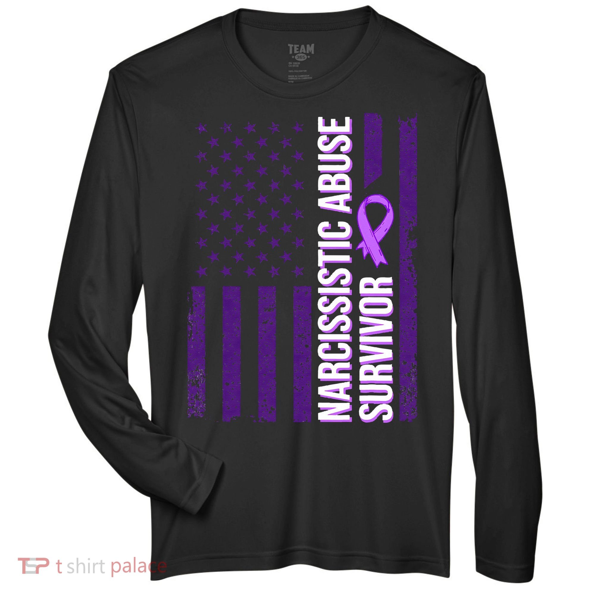 World Narcissistic Abuse Awareness Survivor Zone Performance Long-Sleeve T-Shirt