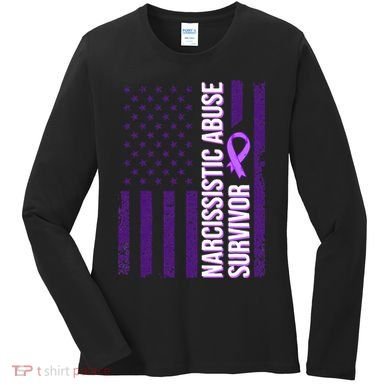 World Narcissistic Abuse Awareness Survivor Women's Long Sleeve Shirt