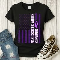 World Narcissistic Abuse Awareness Survivor Women's T-Shirt thumb 3