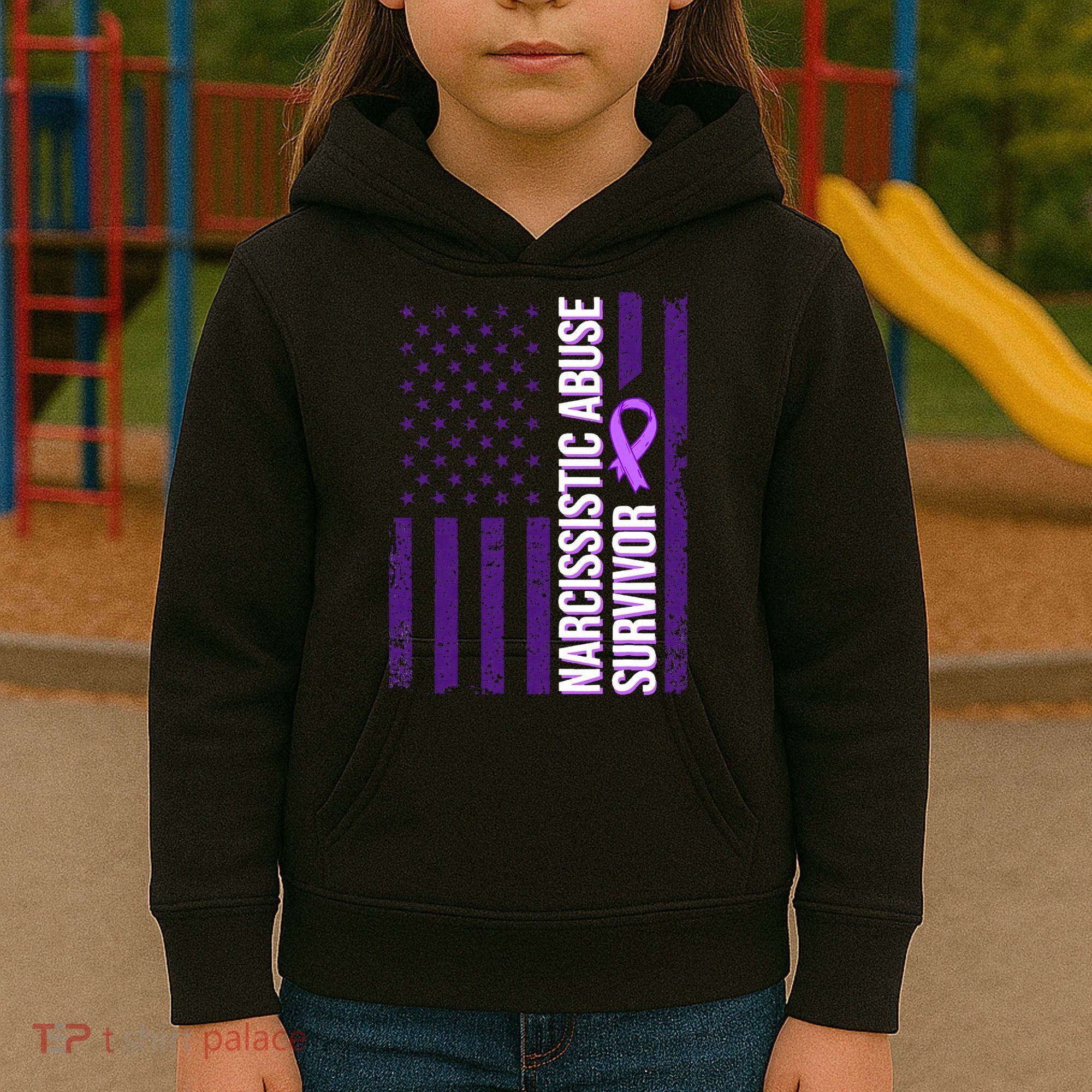 World Narcissistic Abuse Awareness Survivor Kids Hoodie