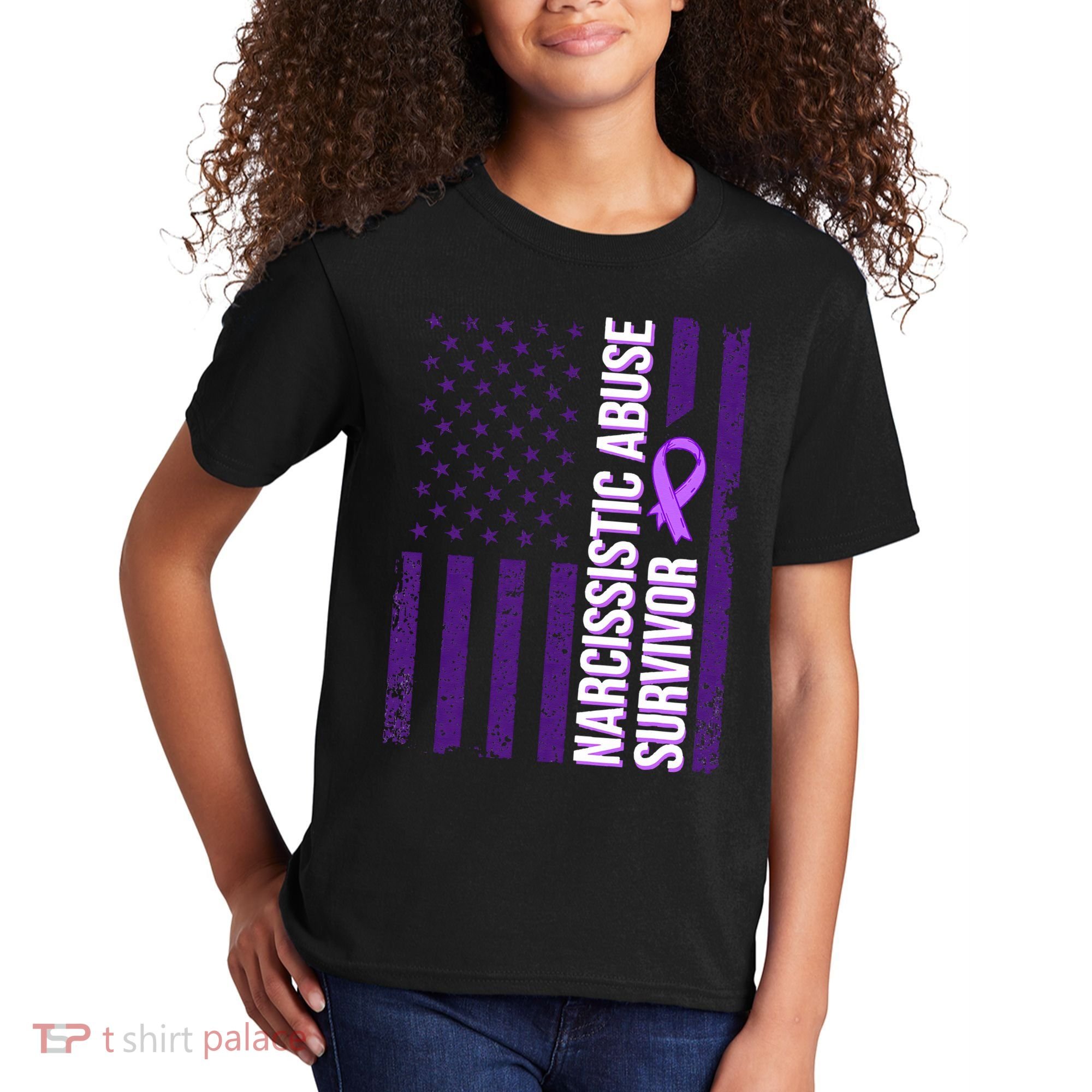 World Narcissistic Abuse Awareness Survivor Kids T-Shirt