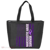 World Narcissistic Abuse Awareness Survivor Tote Bag thumb 0