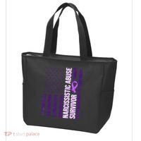 World Narcissistic Abuse Awareness Survivor Tote Bag thumb 3