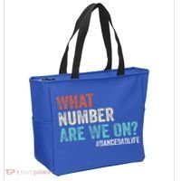 What Number Are We On Dance Dad Life Tote Bag thumb 2