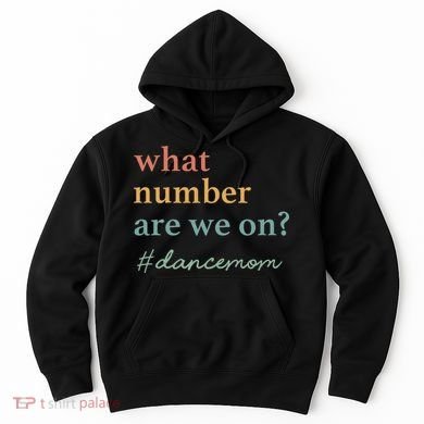 What Number Are We On Dance Mom Lovers Hoodie