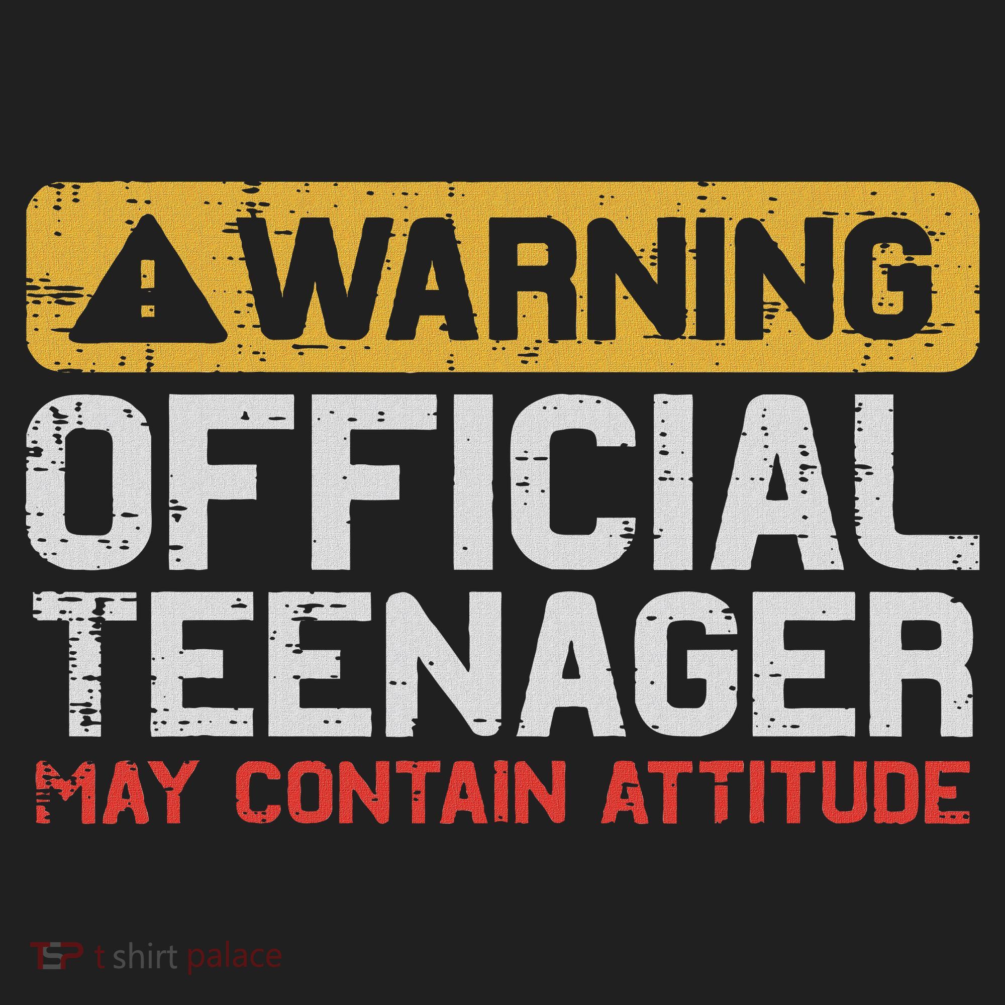 Warning Nager Attitude 13th Birthday Beanie