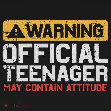 Warning Nager Attitude 13th Birthday Cooling Performance Long Sleeve Crew