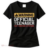 Warning Nager Attitude 13th Birthday Women's T-Shirt thumb 0