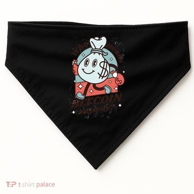 Who Needs Bitcoin Anyway Money USA-Made Doggie Bandana