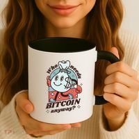 Who Needs Bitcoin Anyway Money Coffee Mug thumb 3