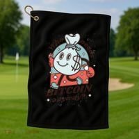 Who Needs Bitcoin Anyway Money Golf Towel thumb 1