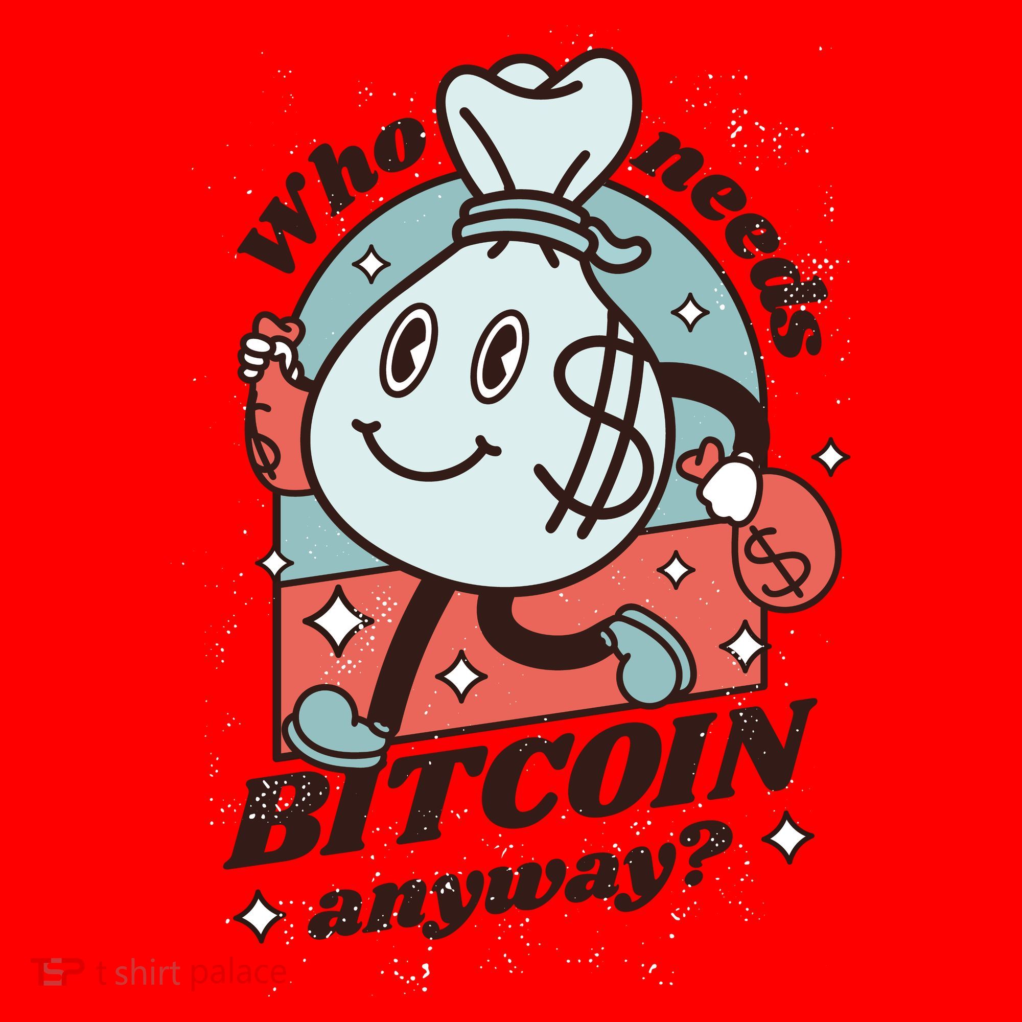 Who Needs Bitcoin Anyway Money Santa Hat