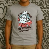 Who Needs Bitcoin Anyway Money T-Shirt thumb 3