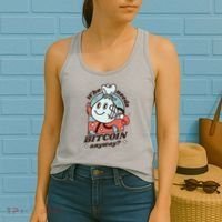 Who Needs Bitcoin Anyway Money Women's Tank Top thumb 2