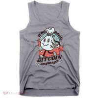 Who Needs Bitcoin Anyway Money Tank Top thumb 0