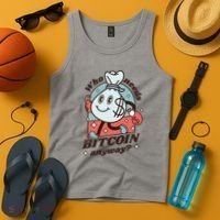Who Needs Bitcoin Anyway Money Tank Top thumb 4